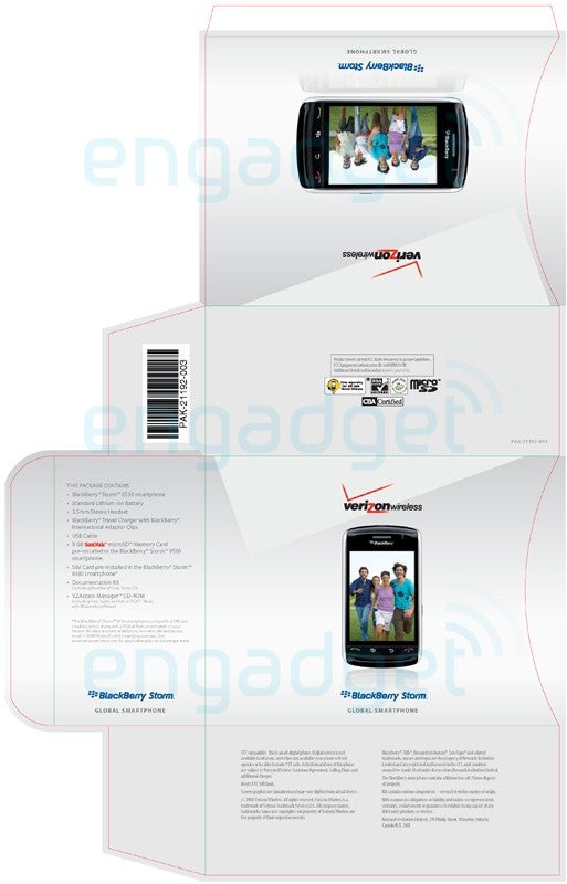 Verizon&#039;s Blackberry Thunder renamed to Storm