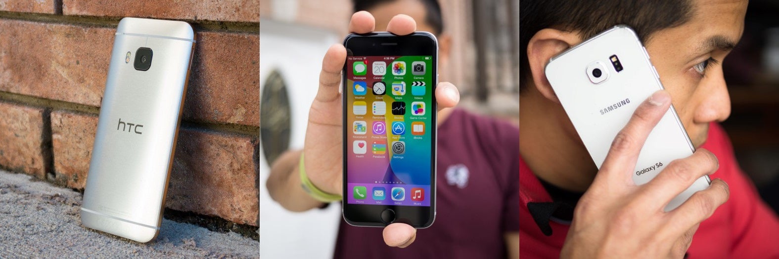 Samsung Galaxy S6 (Exynos 7420) vs HTC One M9 (Snapdragon 810) vs iPhone 6 (Apple A8) performance review