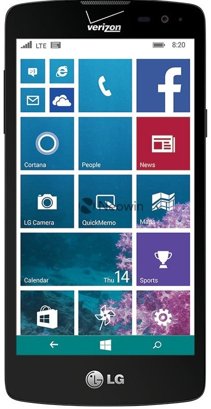 This is LG's first Windows Phone handset in years