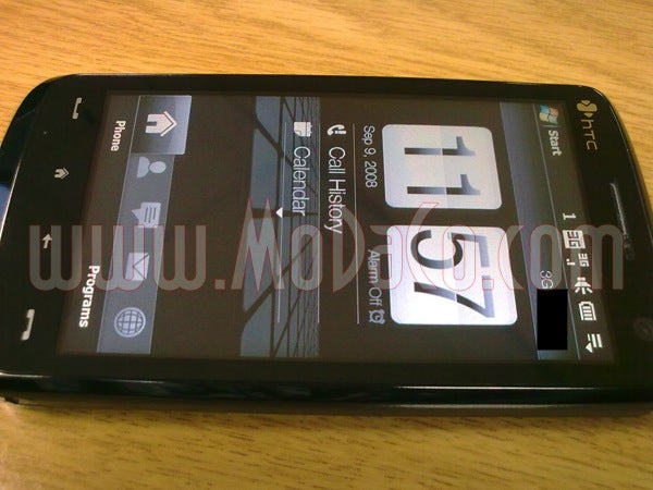 HTC Touch HD has large WVGA display!