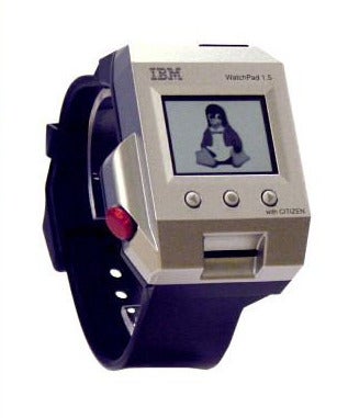 The IBM WatchPad - a 74MHz processor and Linux on your wrist - Did you know: these were some of the first "smartwatches" ever