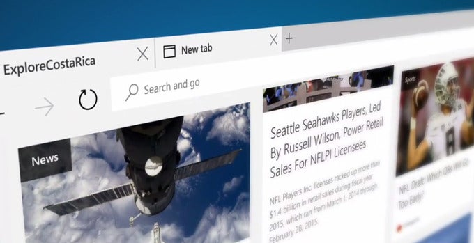 Microsoft Edge is announced as the browser built for Windows 10