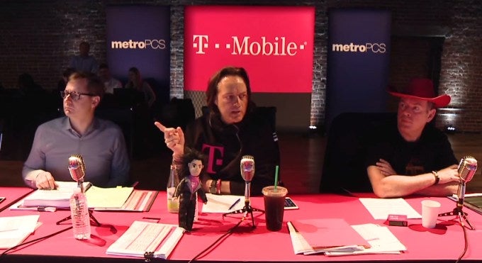 John Legere denies claims that T-Mobile is throttling heavy data users on the Unlimited 4G LTE data plan