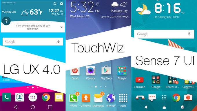 LG UX 4.0 vs new TouchWiz vs Sense UI 7: you chose the best one among them, here it is!