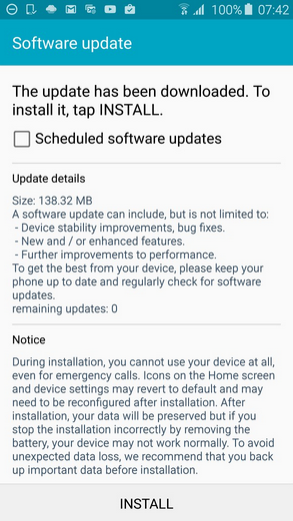 European Samsung Galaxy S6 receives an update - European Samsung Galaxy S6 receives update to repair memory issue