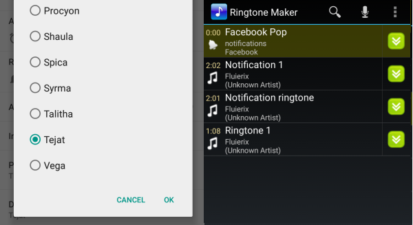 How to change the default notification sound in Android