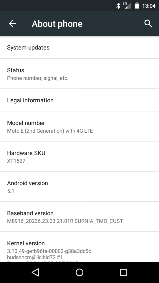 Motorola Moto E LTE now being updated to Android 5.1 Lollipop