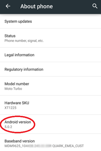 Motorola Moto Maxx is updated to Android 5.0.2 - Motorola Moto Maxx updated to Android 5.0.2