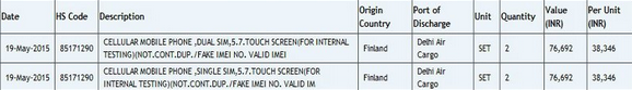 Has the Microsoft Lumia 840 XL been imported into India for testing? - Pair of Lumia phones appear on Zauba&#039;s web site, could be the Lumia 840 XL