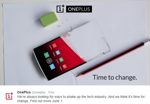 OnePlus will bring a &quot;change&quot; on June 1: probably the OnePlus 2