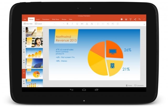 Sony, LG and others will pre-install Microsoft Office and Skype on their Android tablets