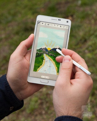 The S Pen is ideal for adding hand-written text to images. Also, drawing with it can be fun - Samsung Galaxy Note 4 long-term review, or how I finally learned to love phablets