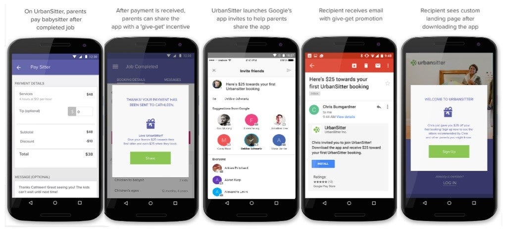 Developers will find app invites most welcome. - Google Play Services 7.5 update shows a glimpse of the functionality that&#039;s heading towards Android apps