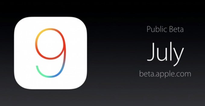 First for Apple: Public Beta for iOS 9, starts in July