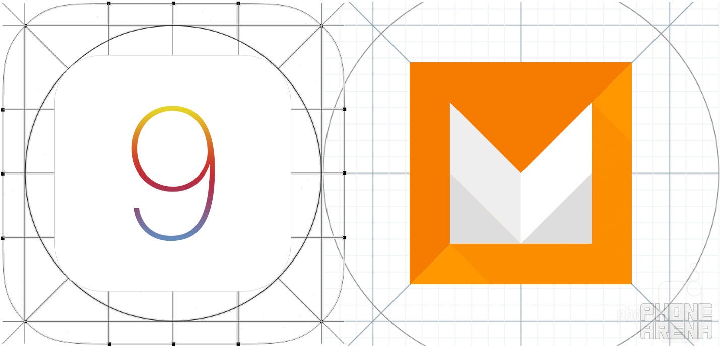 iOS 9 vs Android M: early visual comparison