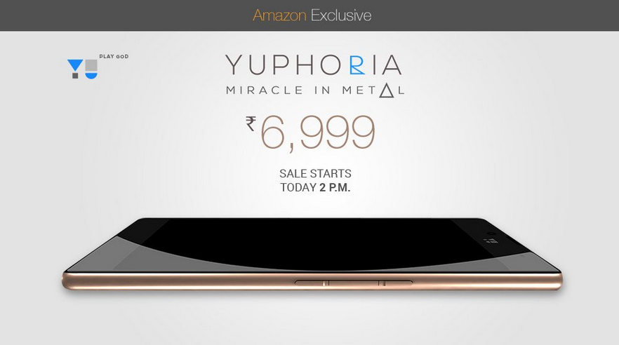 Yu Yuphoria has its third flash sale tomorrow in India - Nightly Cyanogen builds come to Yu Yuphoria; phone will have its third flash sale in India tomorrow