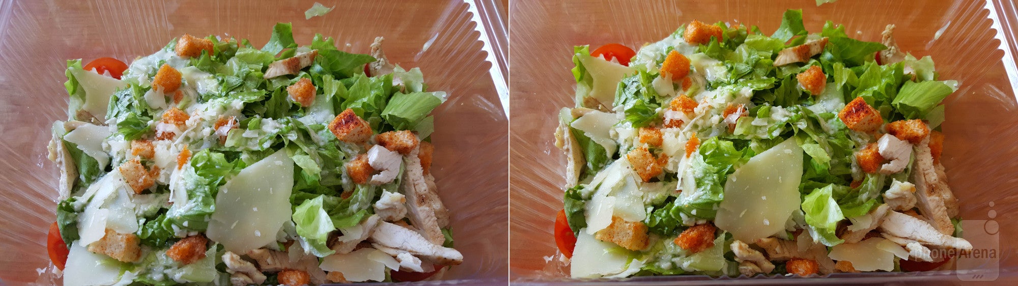 Auto (left) vs Food (right). - Living with the Samsung Galaxy S6: In-depth camera review