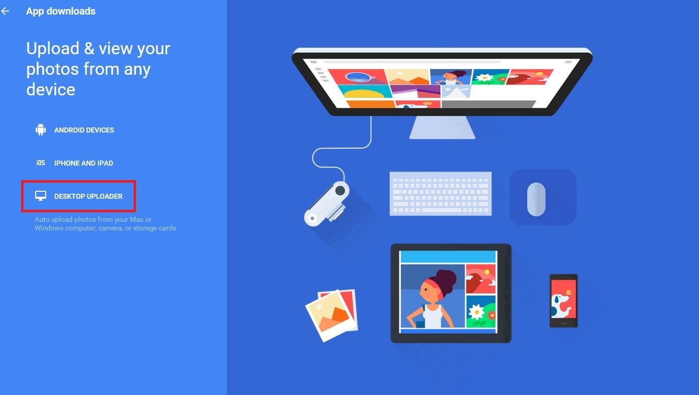 How to upload your desktop photo/video collection to Google Photos