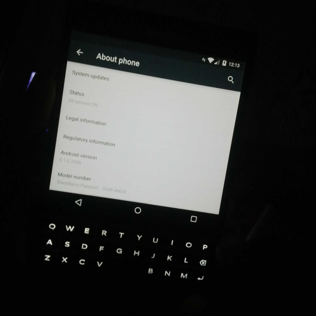 Purported BlackBerry Passport with Android Lollipop onboard appears
