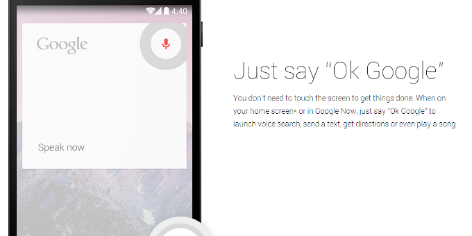 How to enable hands-free OK Google detection