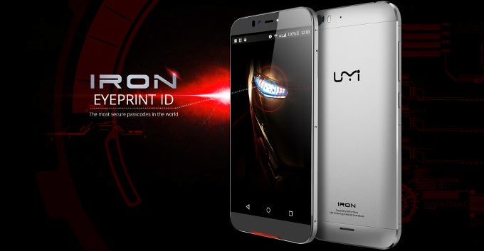 Monsters from Asia: The incredibly priced, metal-clad UMi Iron with its iris scanner, heart rate sensor, and selfie flash
