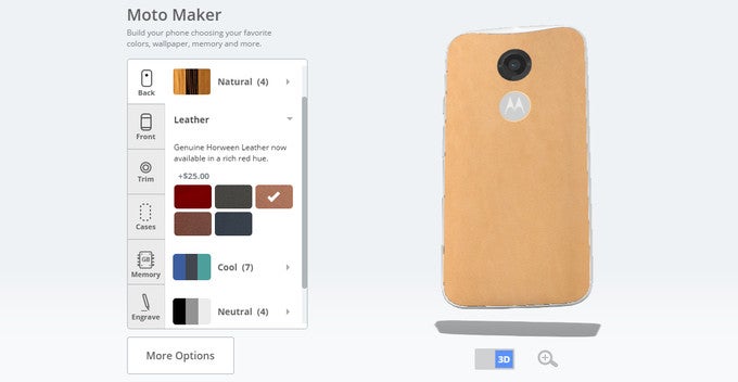 Moto Maker - Motorola's personalization service for the Moto X - Motorola Moto X (2015) rumor round-up: design, specs, price, release date, and all we know so far