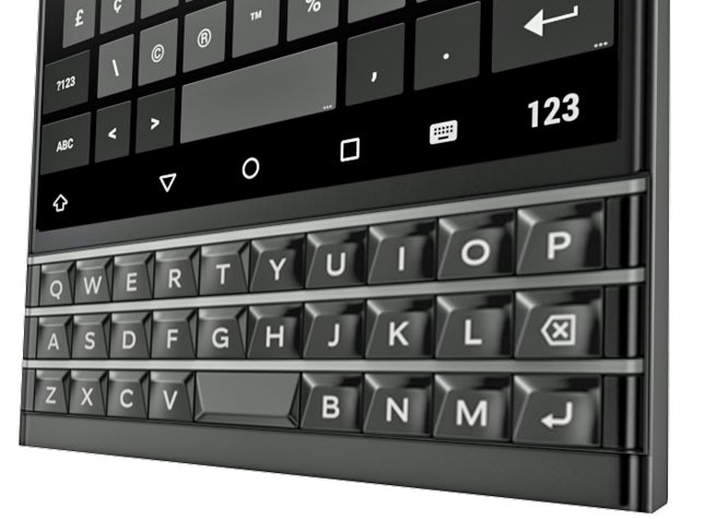 One of BlackBerry's upcoming Android phones may look like this