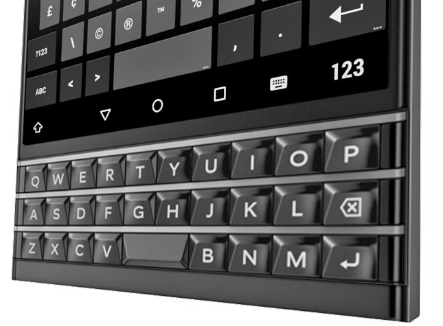 One of BlackBerry&#039;s upcoming Android phones may look like this