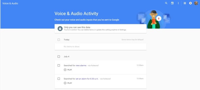 How to view and delete your Google Voice Search history