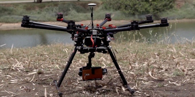 LG straps the G4 to a drone. The result? A stunning video promo