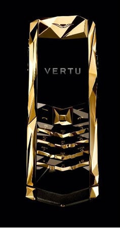 Vertu with a new, extremely luxurious model