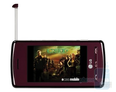 LG Vu now available in burgundy
