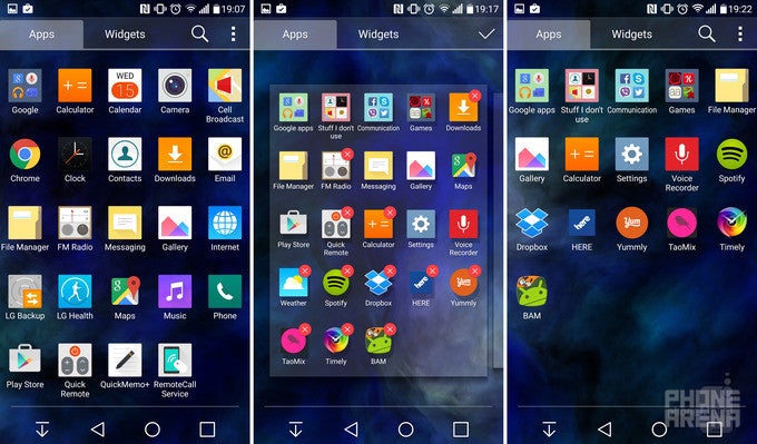 After some tidying up, my app drawer's contents fit on a single page - 10 things I changed about my LG G4 soon after I got it