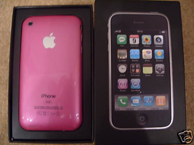 iPhone 3G coming in pink?