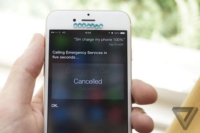 A bug or a feature? Asking Siri to fully charge your iPhone will dial Emergency services