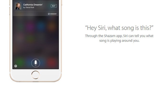 Siri iPhone 6S 