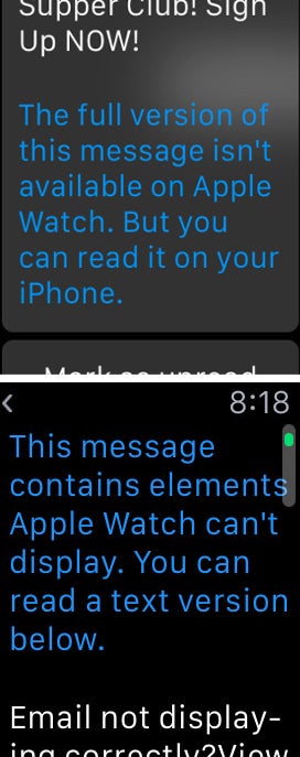 Apple Watch - a hit or miss mail experience - Quickly! Kill the Apple Watch before it lays eggs