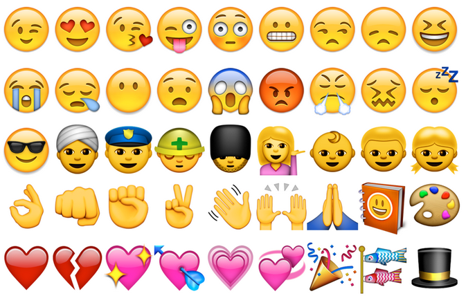 Will any of these Emoji star in the upcoming Emoji movie? - Sony developing animated Emoji movie