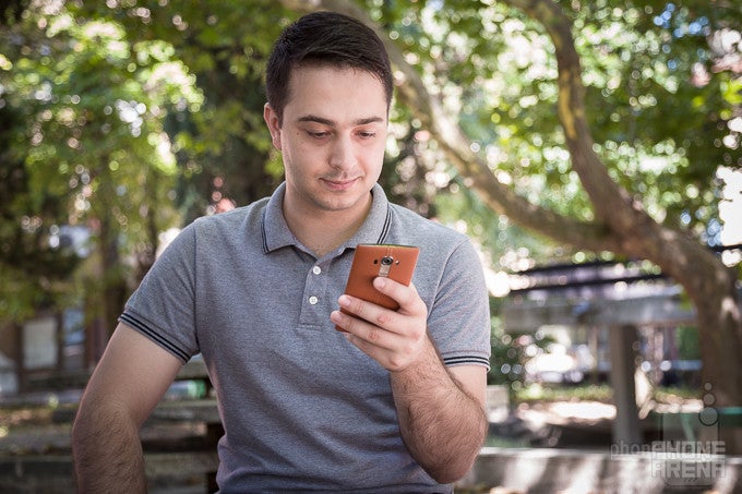 Living with the LG G4, part 1: Hey there, handsome!
