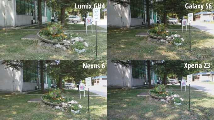 Thumbnails of all four snapshots. Notice that the differences in framing are due to different optics. - Smartphones are catching up with $2,000 cameras in terms of video recording, and here's the proof