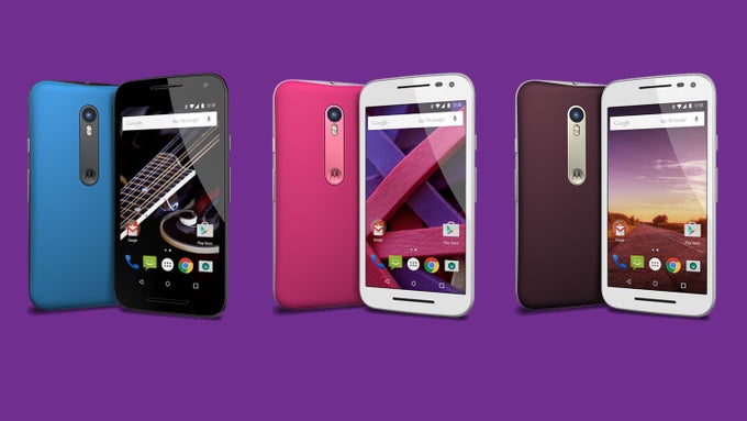 Motorola Moto G 2015 vs Moto G LTE (2014) vs Moto G LTE (2013): specs comparison