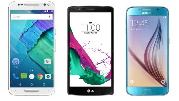 Moto X Style vs Samsung Galaxy S6 vs LG G4: Specs comparison