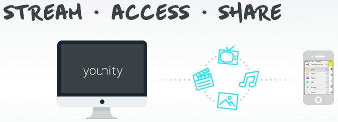 Younity app for iOS grants easy access to all your computer files, iTunes music and vids