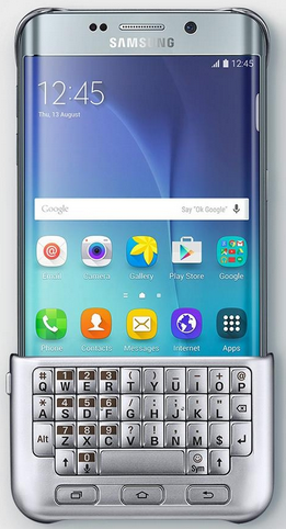 This QWERTY keyboard cover for the Samsung Galaxy S6 edge+ will go on sale tomorrow - Keyboard cover for Samsung Galaxy S6 edge+ goes on sale tomorrow from Dutch online store