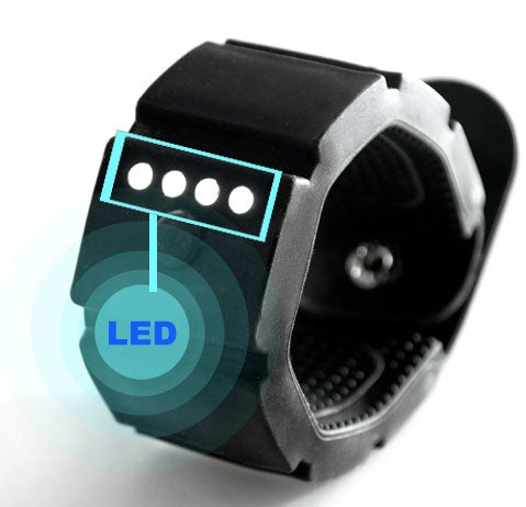Charge your cellphone with the Wrist Band Portable Battery