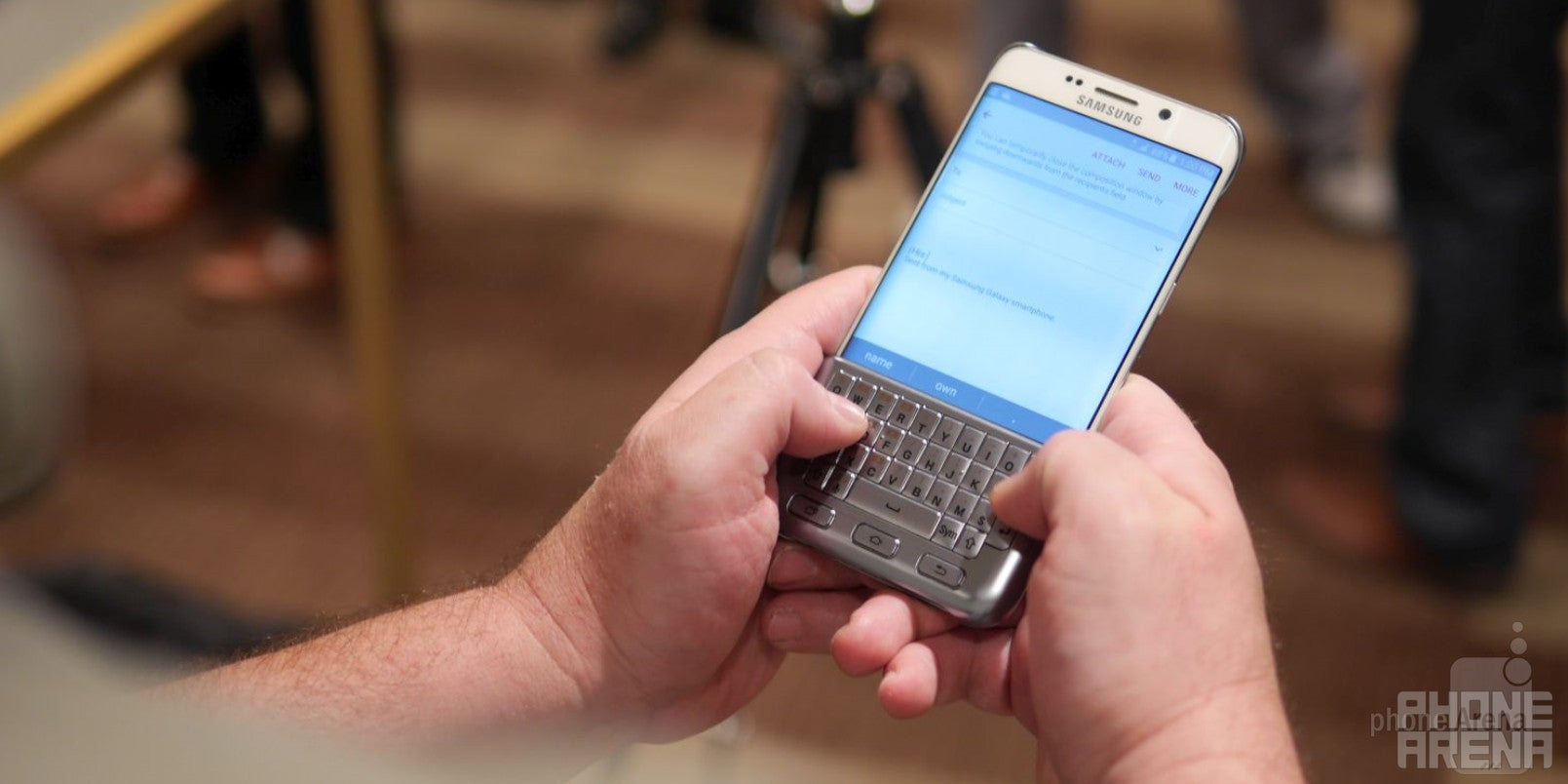 Samsung Keyboard Cover for the Galaxy S6 edge+ hands-on