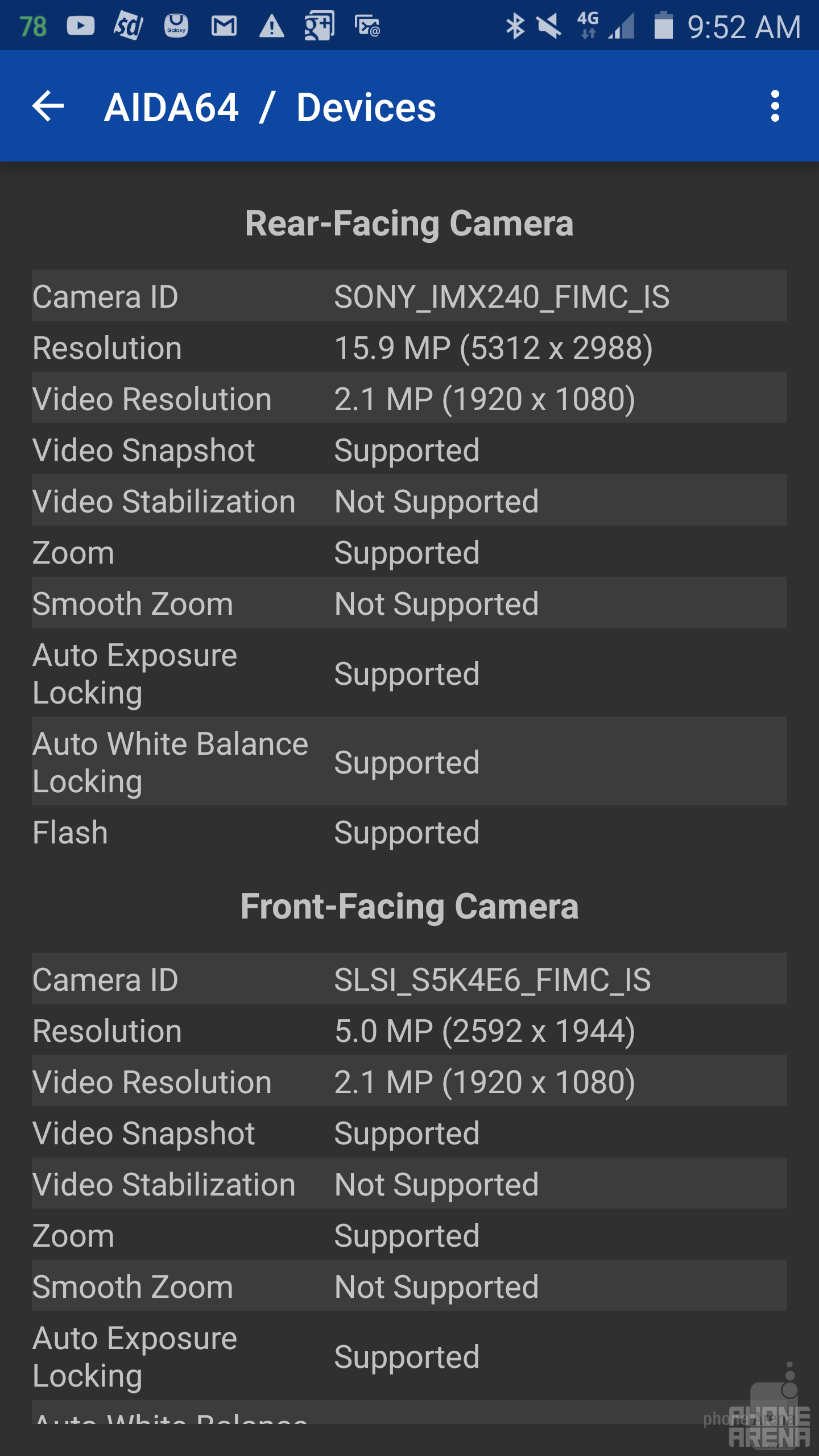 Note5 & Galaxy S6 edge+ camera detaisl — Sony's IMX240 sensor for the main camera and an ISOCELL unit for the front shooter - The Note5's/Galaxy S6 edge's main camera revealed to be a Sony IMX240 unit, Samsung ISOCELL up front