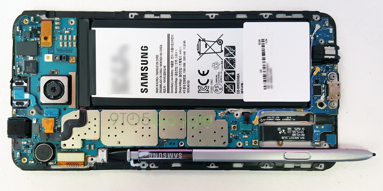 Here is why the Galaxy Note5 stylus gets stuck (teardown)