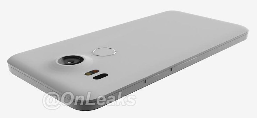 This new render portrays an LG-made new Nexus phone - The new Google Nexus phones are coming: event set for Sept 29th