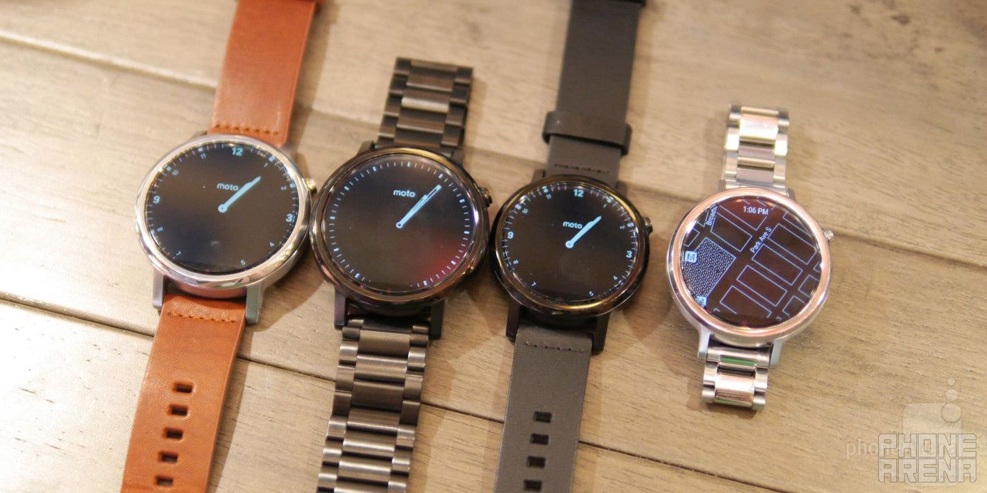 Moto 360 (2015) hands-on